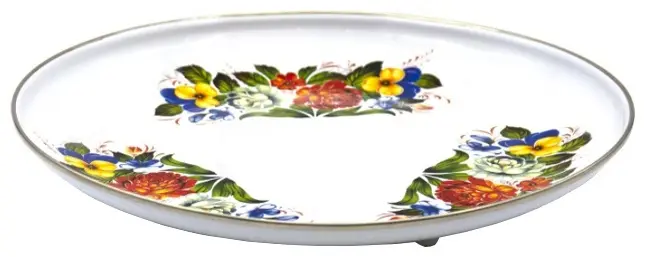 ZETA блюдо 30818 1 шт, сталь, эмаль купить,NaN