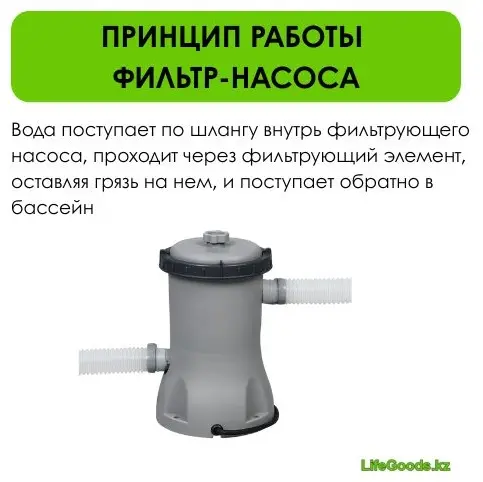 Бассейн каркасный Bestway 10827, 305x305x100 см - ForteMarket Бассейн каркасный Bestway 10827, 305x305x100 см купить,NaN
