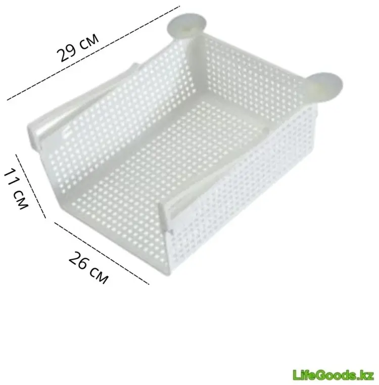 LifeGoods.kz полка кухонная LG50231 1 шт, пластик купить,NaN
