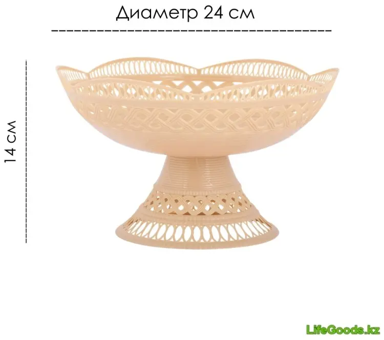 LifeGoods.kz корзина для хлеба LG46542, пластик купить,NaN