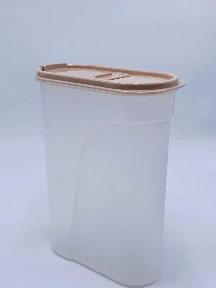 KEREGE Емкость для сыпучих продуктов 2,4л М1681 корич купить,NaN