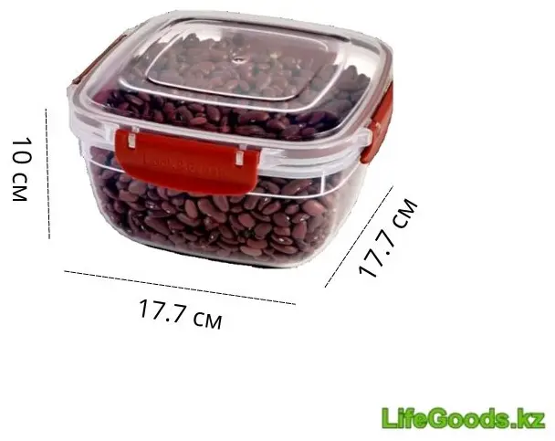 LifeGoods.kz контейнер LG49780 1 шт, пластик купить,NaN