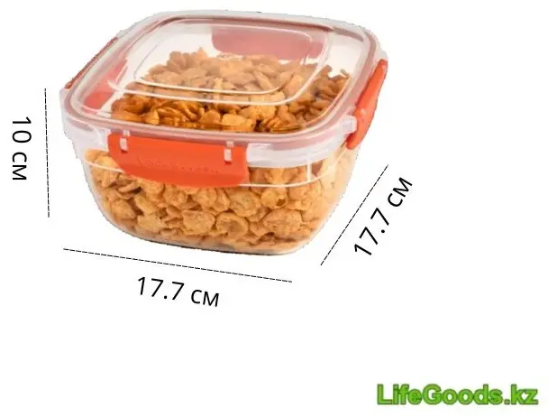 LifeGoods.kz контейнер LG49780 1 шт, пластик купить,NaN