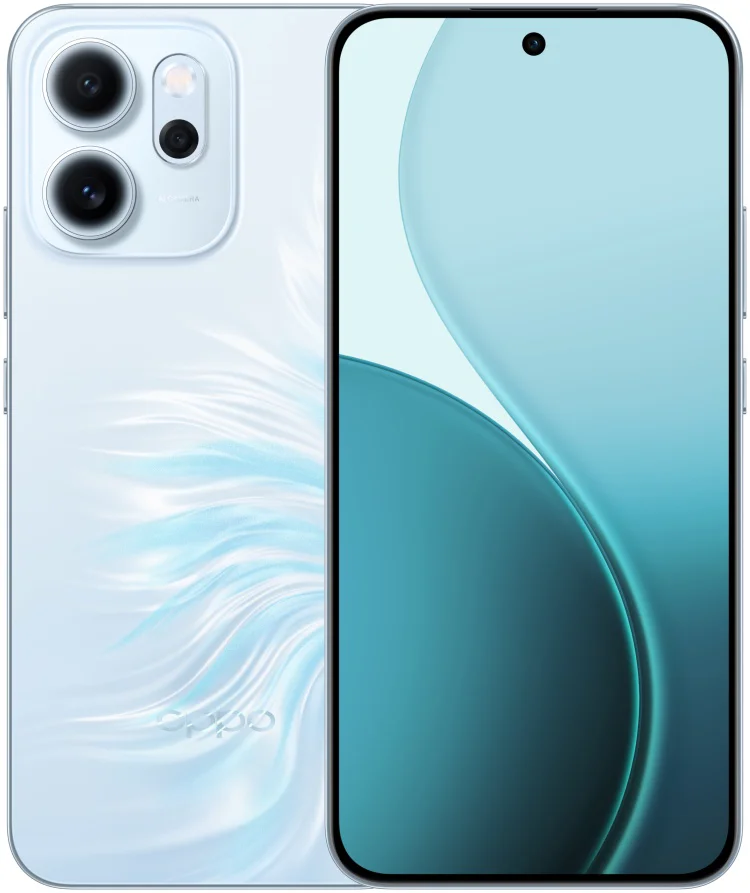 Смартфон Oppo Reno14 F 8/256GB голубой + подарок купить,NaN