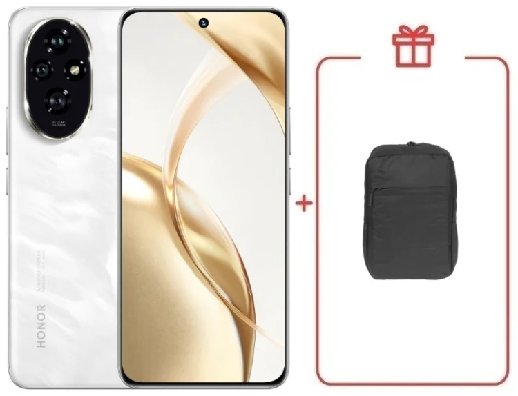 Смартфон Honor 200 8/256GB Moonlight White + подарок купить,NaN