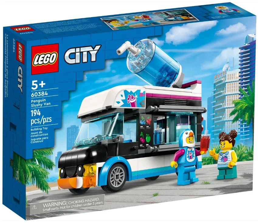 Конструктор Lego Город Грузовик Пингвина со слашем 60384 купить,NaN