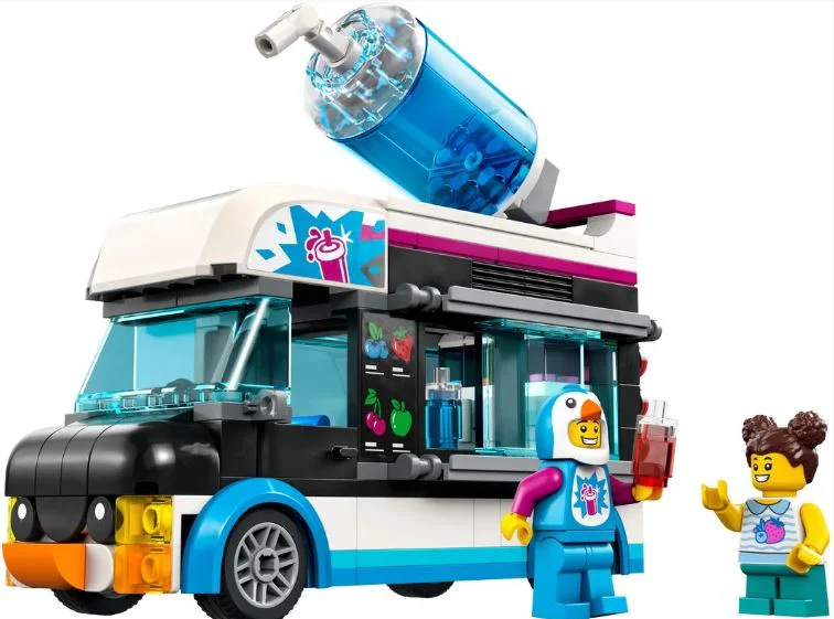 Конструктор Lego Город Грузовик Пингвина со слашем 60384 купить,NaN