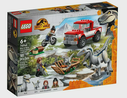 Конструктор LEGO Jurassic World Блу и поимка велоцираптора 76946