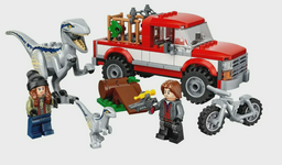 Конструктор LEGO Jurassic World Блу и поимка велоцираптора 76946