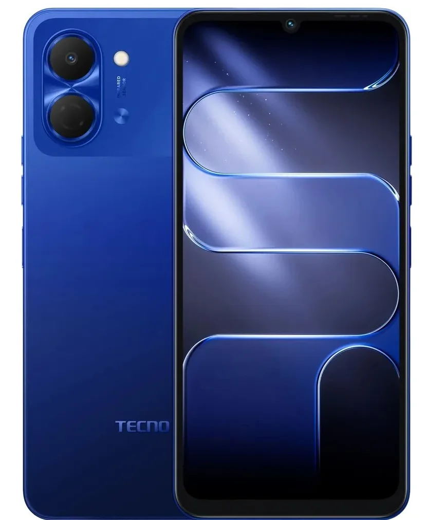 Смартфон Tecno Spark Go 3 3 ГБ/128 ГБ синий + подарок купить,NaN