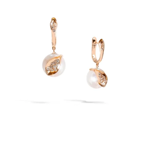 Серьги Utopia Flora Bloom FOO1RB-01 розовое золото 5.6гр купить,3140000