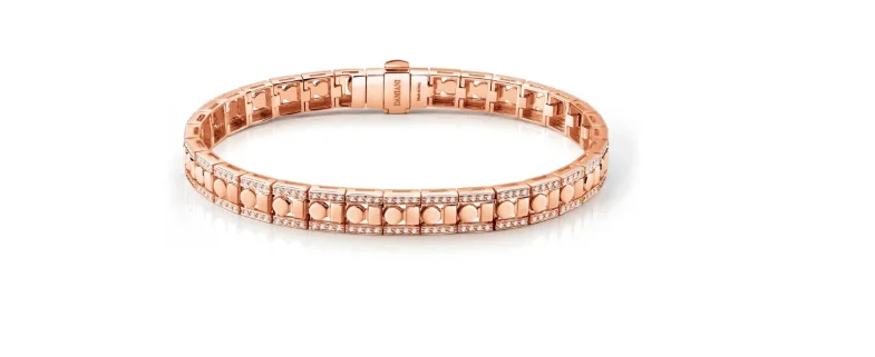 Браслет Damiani Belle Epoque Reel 20095058 розовое золото 21гр M купить,7740000