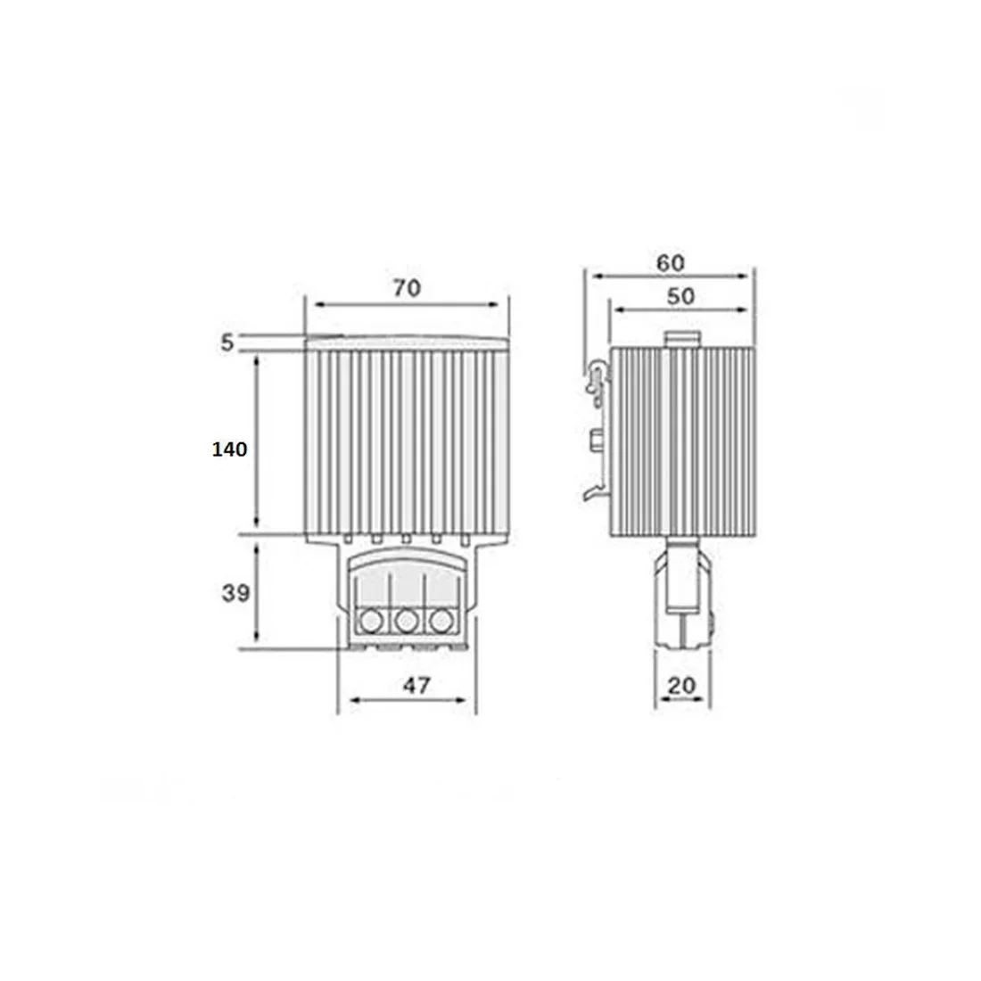 Обогреватель шкафной iPower HG140 100W 110-250V AC/DC Black - ForteMarket Обогреватель шкафной iPower HG140 100W 110-250V AC/DC Black купить,0