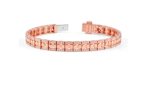 Браслет Damiani Belle Epoque Reel 20095058 розовое золото 21гр M купить,7740000