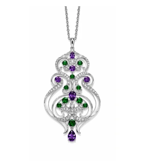 Колье Carrera y Carrera Nomada 0437.PL4 серебро 24.17гр 45см купить,NaN