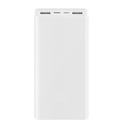 Power Bank Xiaomi Mi 3 PLM18ZM 20000mAh белый