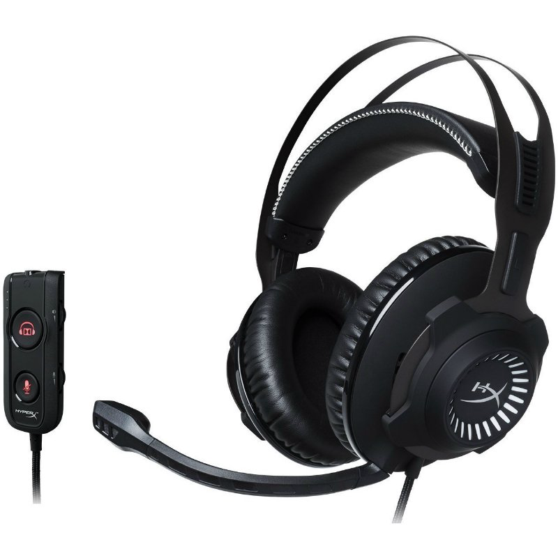 Наушники Kingston HyperX Cloud Revolver-S HX-HSCRS-GM/EE черные купить,NaN