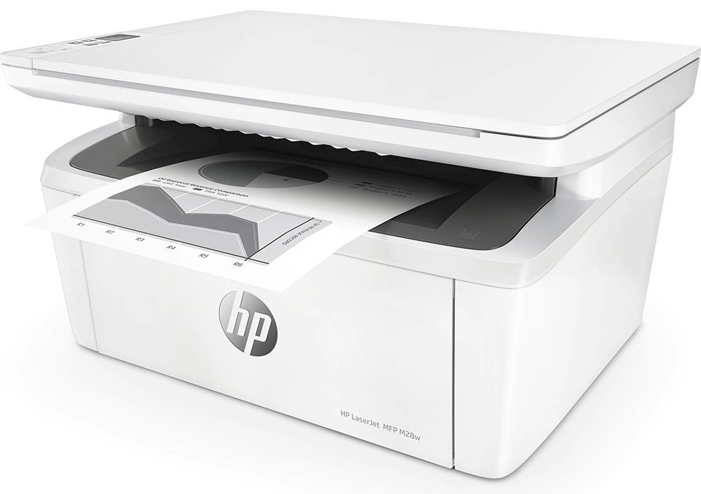  МФУ HP LaserJet Pro M28w белое