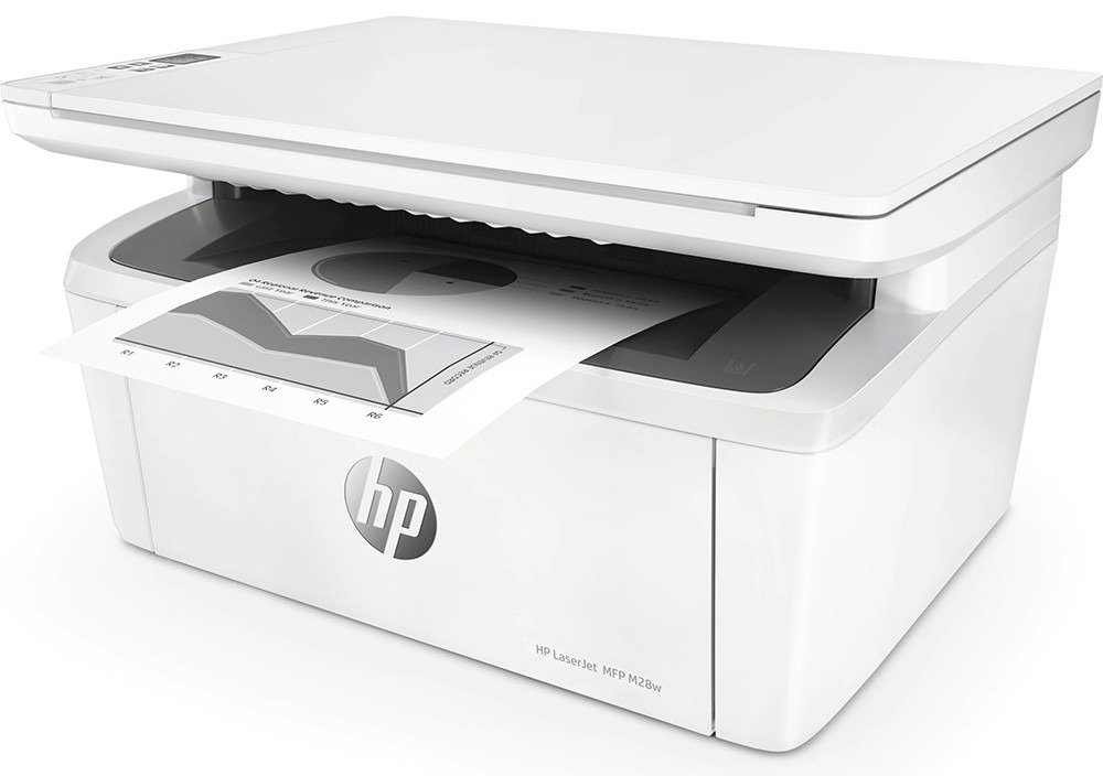  МФУ HP LaserJet Pro M28w белое купить,NaN