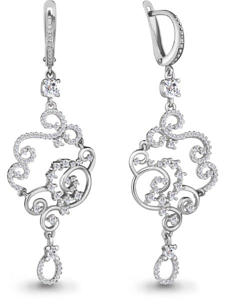 Серьги Aquamarine 42825А купить,NaN