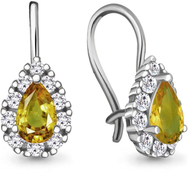 Серьги Aquamarine 40968Е 1,78гр. купить,NaN