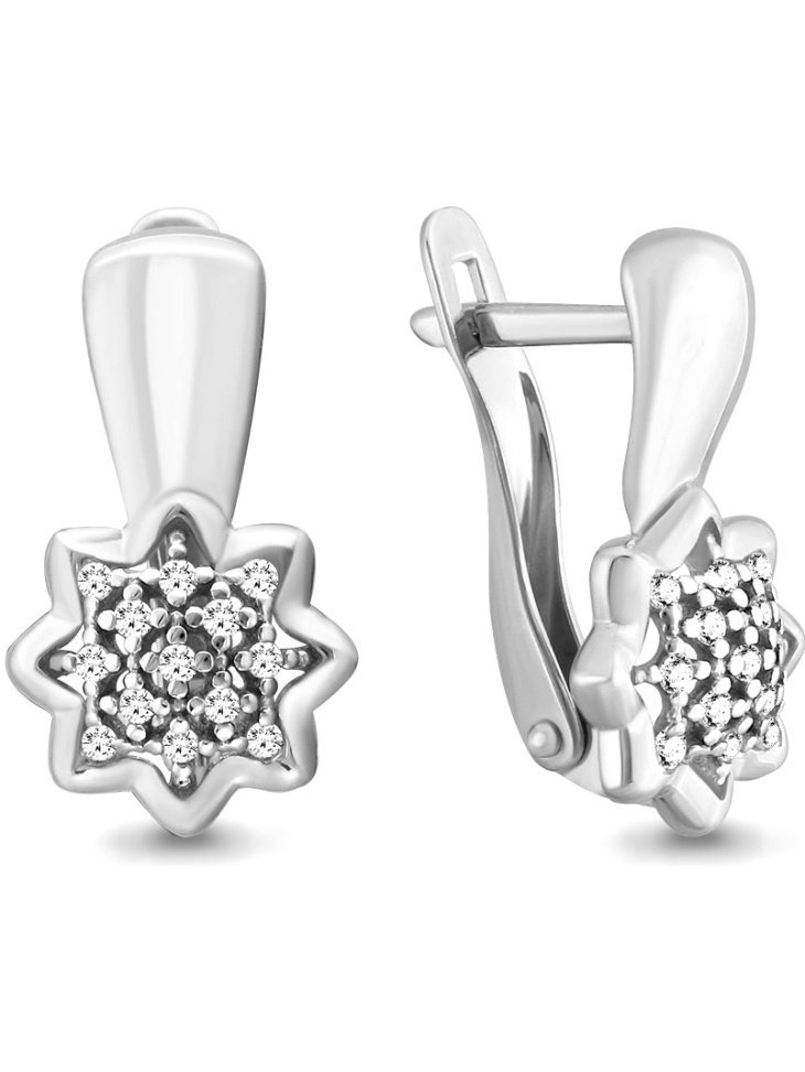 Серьги Aquamarine 46359А купить,NaN