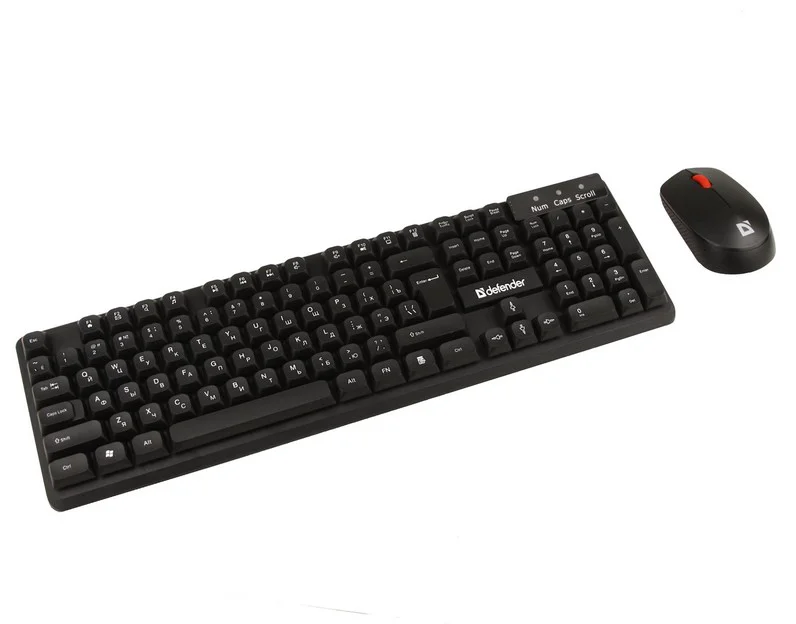 Клавиатура + мышь Defender Milan C-992 Black 