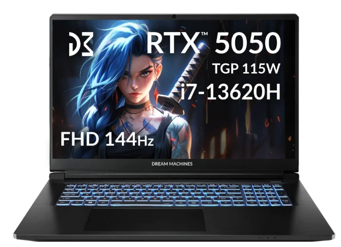 Ноутбук Dream Machines RG5050-17KZ27 17.3" Black купить,1015360