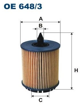 FILTRON Масляный Фильтр OE6483 купить,NaN