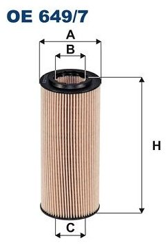 FILTRON Масляный Фильтр OE6497 купить,NaN