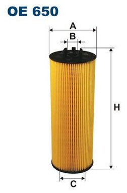 FILTRON Масляный Фильтр OE650 купить,NaN