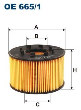 FILTRON Масляный Фильтр OE6651 купить,NaN
