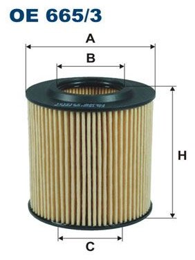 FILTRON Масляный Фильтр OE6653 купить,NaN