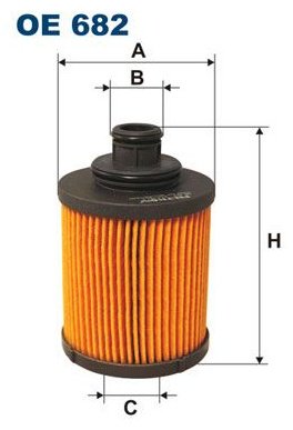 FILTRON Масляный Фильтр OE682 купить,NaN