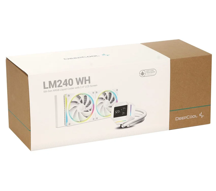 Система охлаждения DeepCool LM240 WH R-LM240-WHDMMC-1 белая купить,NaN