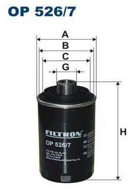 FILTRON Масляный Фильтр OP5267 купить,NaN