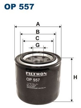 FILTRON Масляный Фильтр OP557