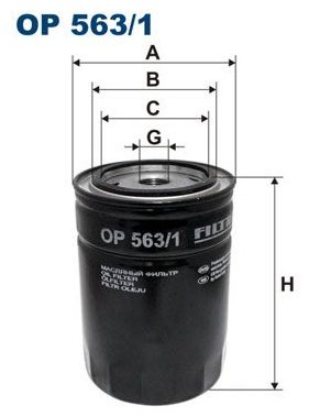FILTRON Масляный Фильтр OP5631