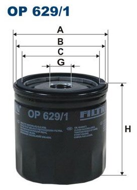 FILTRON Масляный Фильтр OP6291