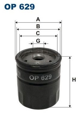 FILTRON Масляный Фильтр OP629