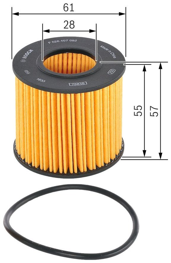 BOSCH Масляный Фильтр F026407092