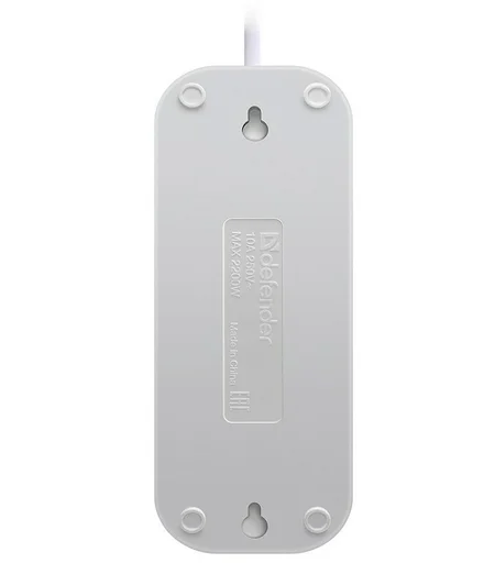 Удлинитель Defender B230 15м белый