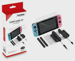 Чехол Dobe Super Game Kit для Nintendo Switch черный