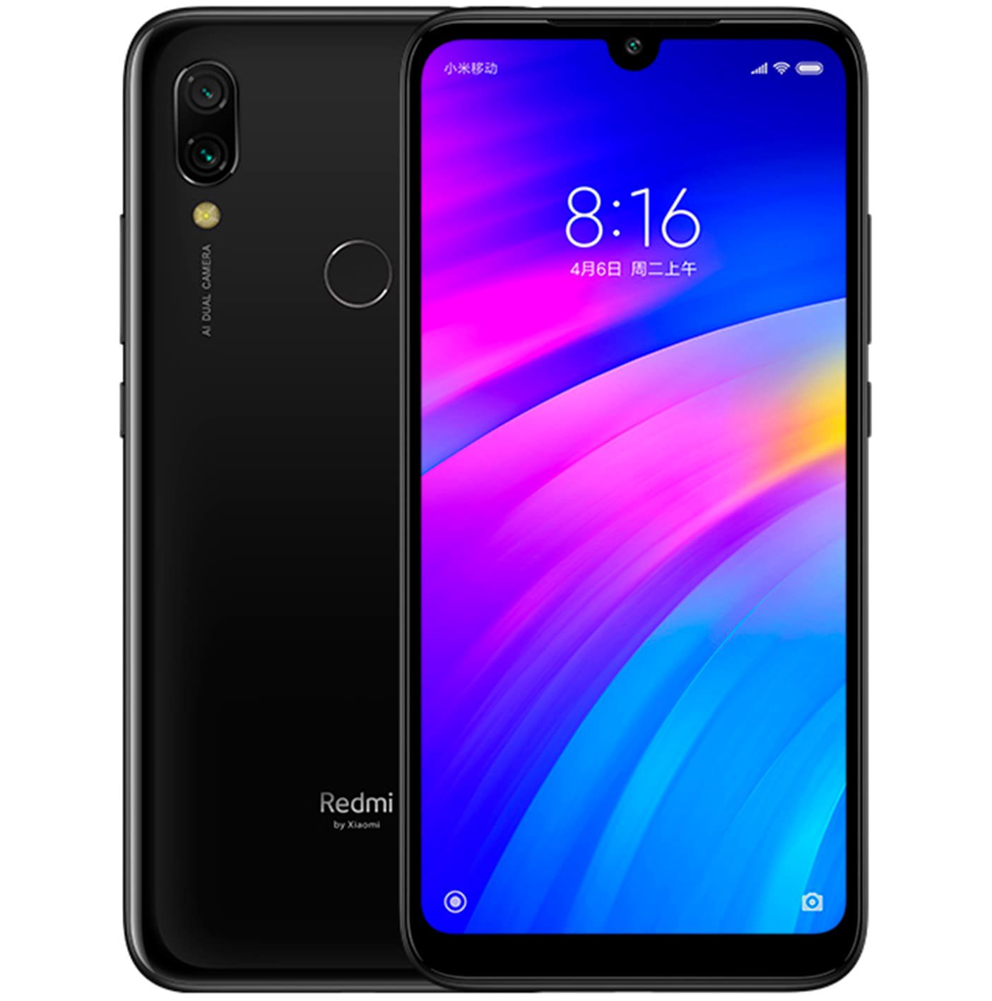 Смартфон Xiaomi Redmi 7 3/32gb EU Eclipse Black купить,NaN