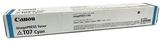 Тонер-картридж Canon T07 Cyan 3642C001 голубой