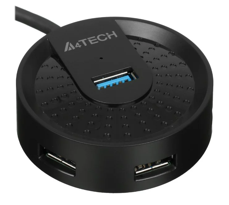 USB Hub A4Tech HUB-30 4-port USB 3.0 Black