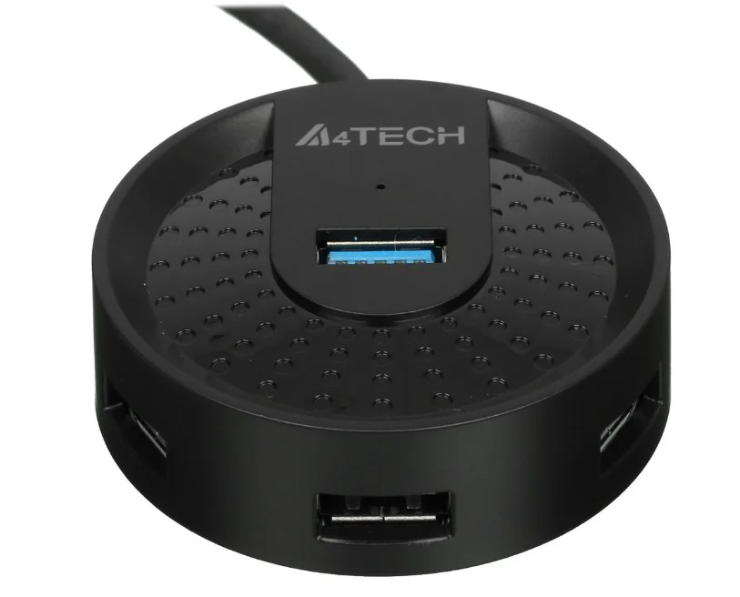 USB Hub A4Tech HUB-30 4-port USB 3.0 Black