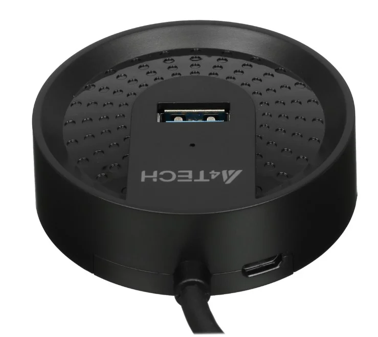 USB Hub A4Tech HUB-30 4-port USB 3.0 Black