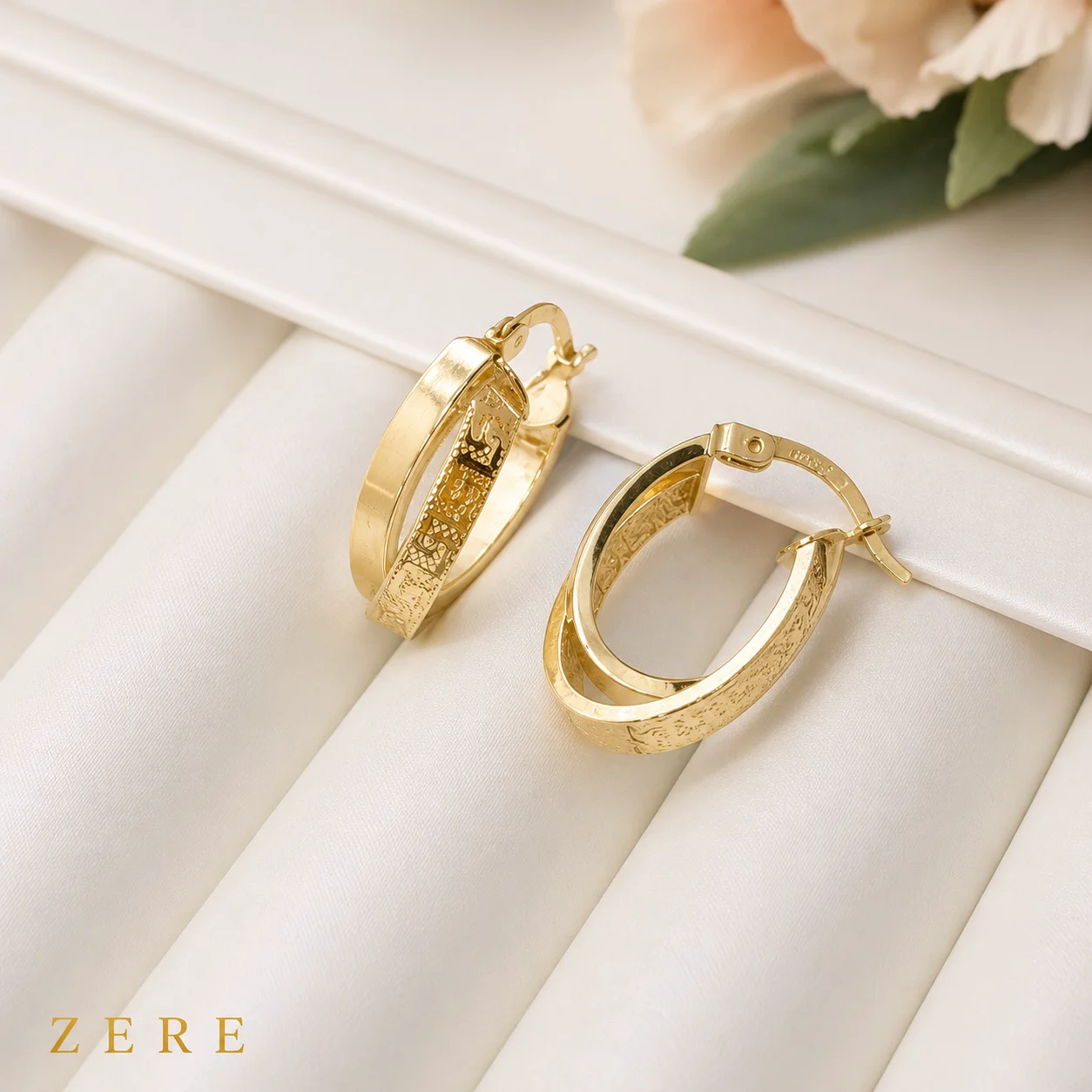 Серьги Zere ZR080717 жёлтое золото 2.22гр купить,181700