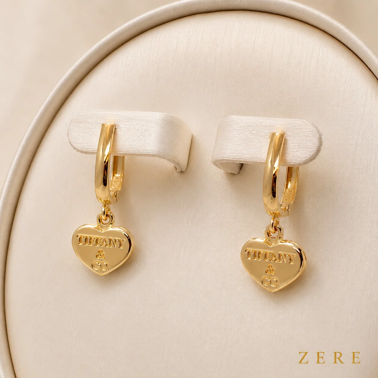 Серьги Zere ZR080718 жёлтое золото 2.16гр купить,176600